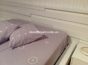 cama y mesitas para somier de 150x190